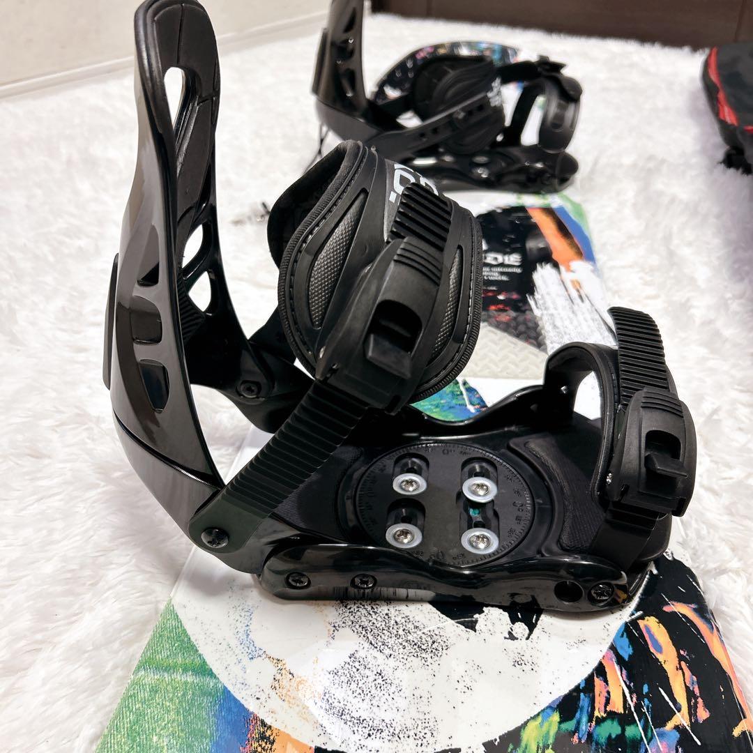 3点セット JOYRIDE スノーボード 158cm ビンディング スノボバッグ