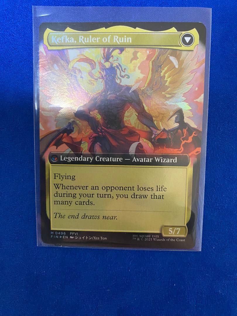 mtg Bundle限定 人造魔導士、ケフカ　ヤシュトラ 拡張foil ff