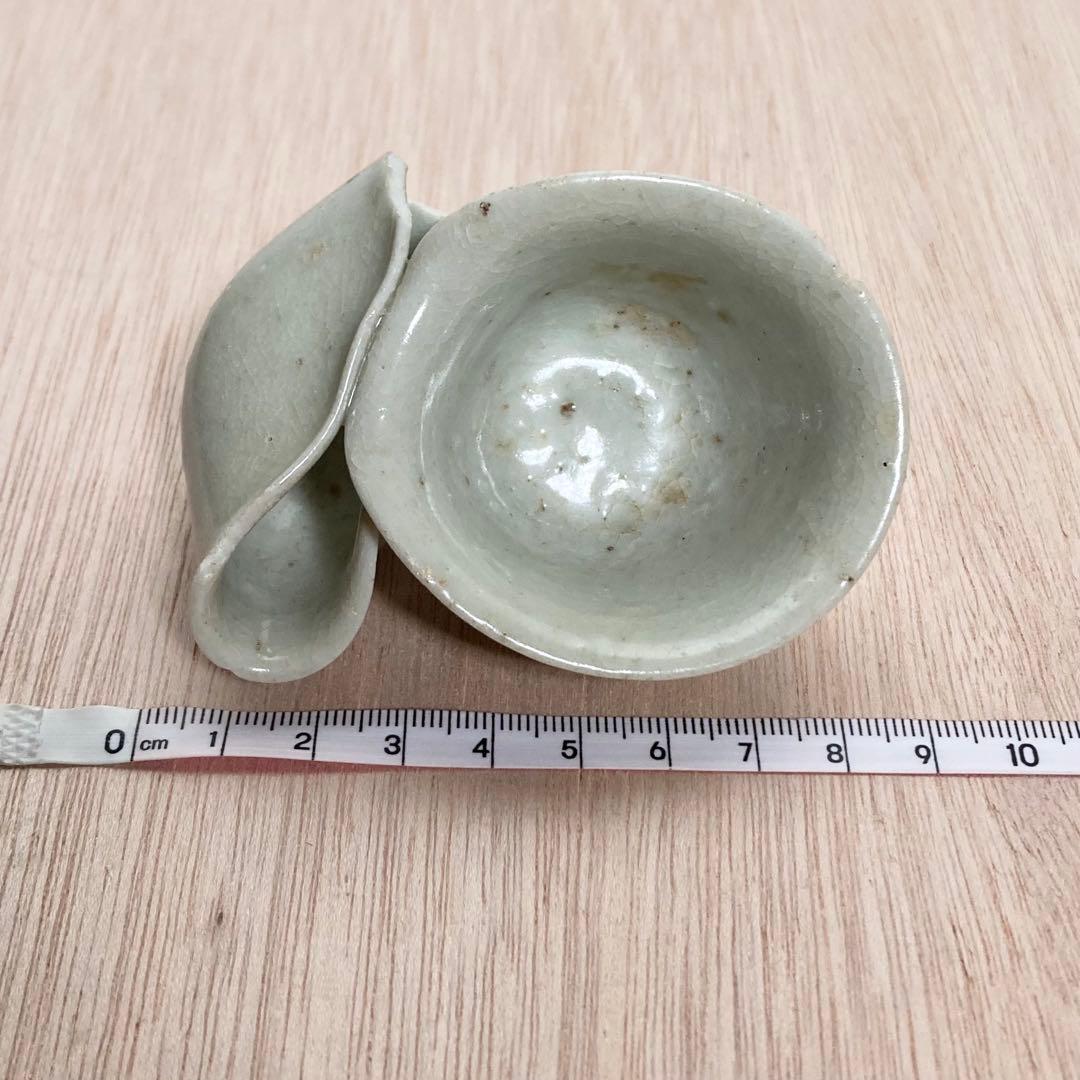 使える初期伊万里白磁盃　江戸初期