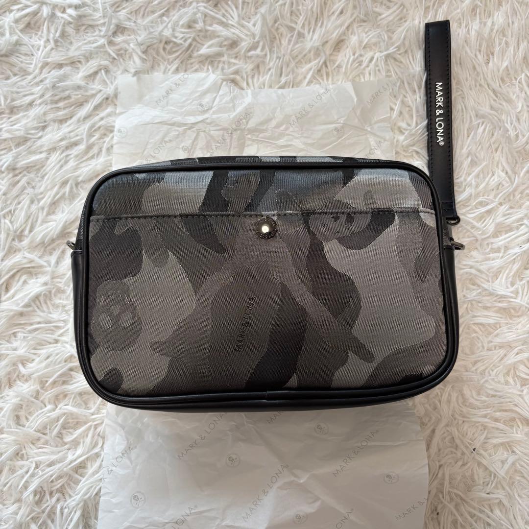 マークアンドロナ クラッチバッグ 迷彩 スカル カートバック VIP