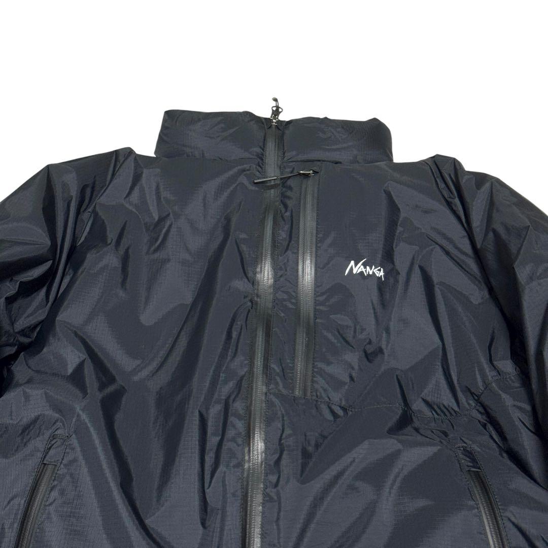 美品　NANGA オーロラテックス スタンドカラーダウンジャケット ブラック　L