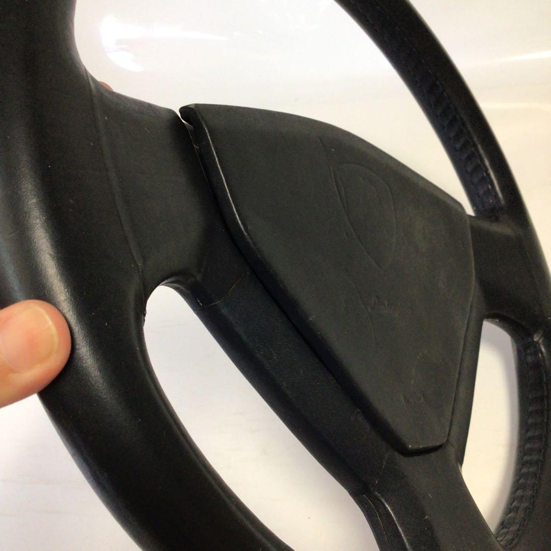 ランボルギーニ Lamborghini ナルディ 純正 革 ハンドル