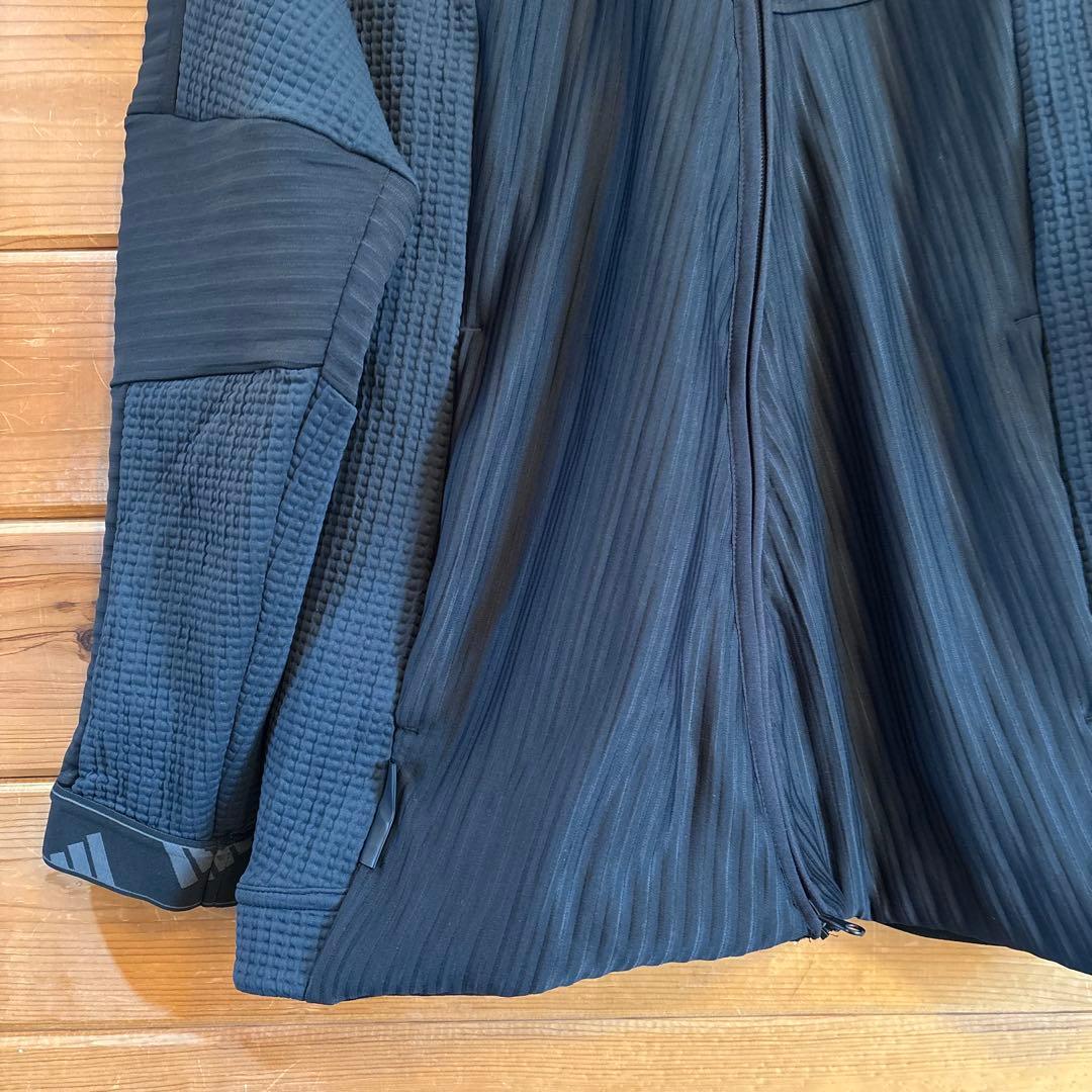 【美品】アディダス ゴルフ COLD. RDY ファブリックミックスジャケット