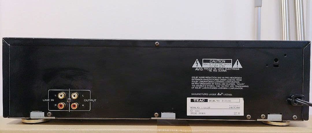 TEAC R-919Xオードリーバース3ヘッド　1週間で終了 動作確認品！