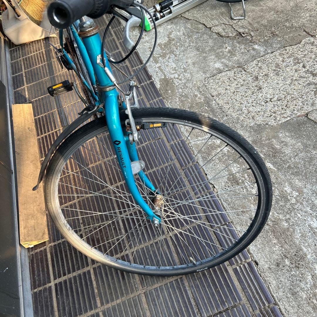 引取限定　千葉県市原　ルノークロスバイク アルミフレーム