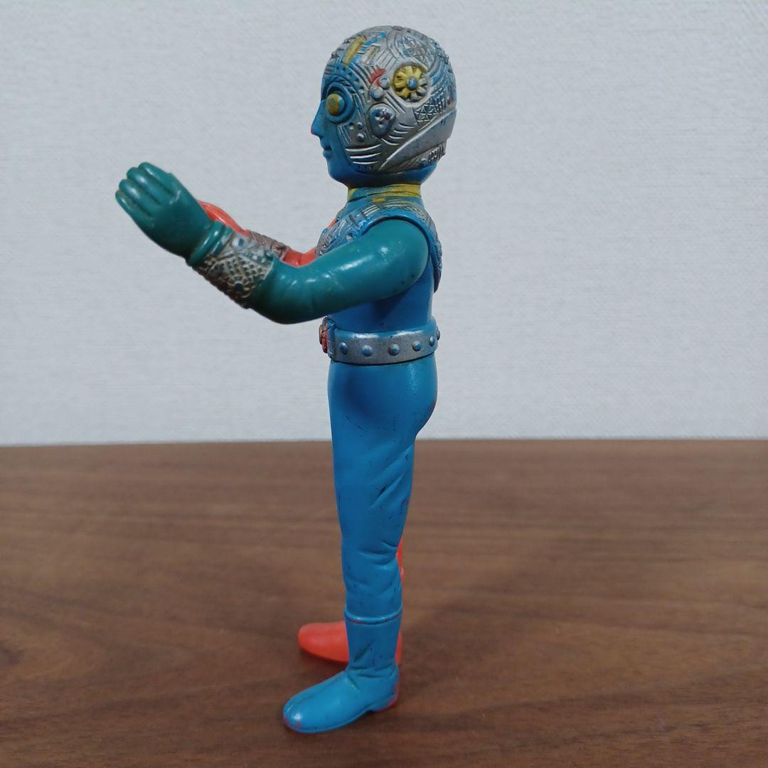 当時もの　ポピー製「キカイダー０１」希少ソフビフィギュア