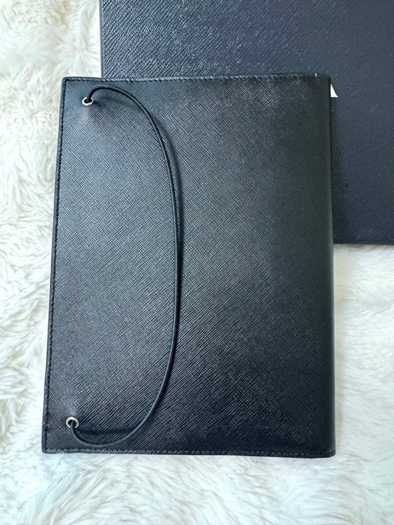 【大石】 PRADA プラダ 手帳カバー/メモパッド/鉛筆