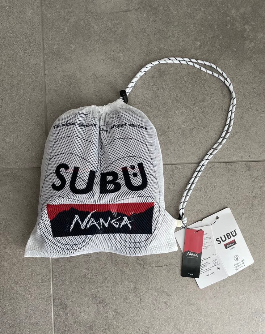 ナンガ スブ ヒノック サンダル チャコール 22-23.5cm