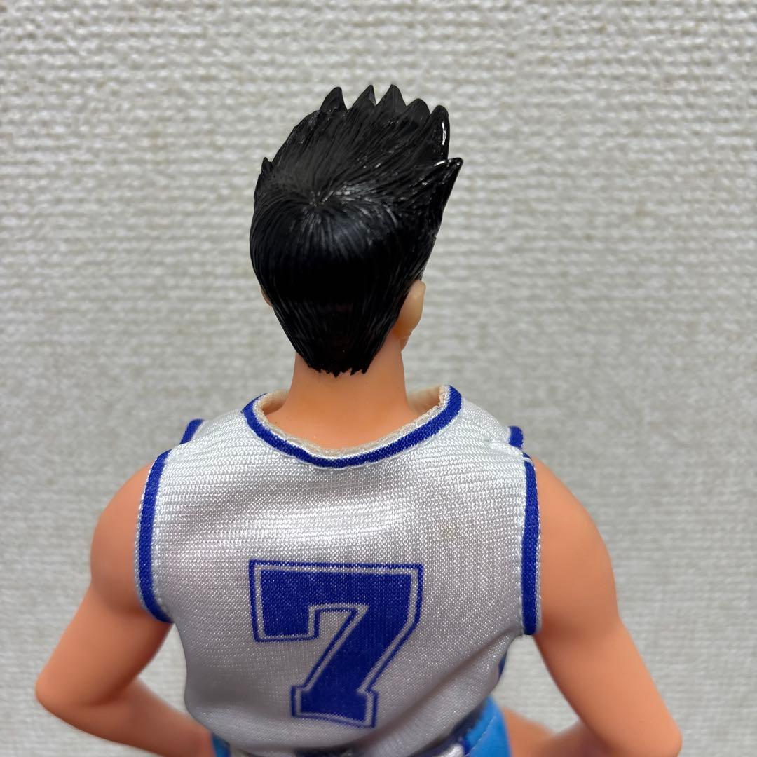 スラムダンク　フィギュア　仙道彰ユニフォーム　陵南　ソフビ　バスケ