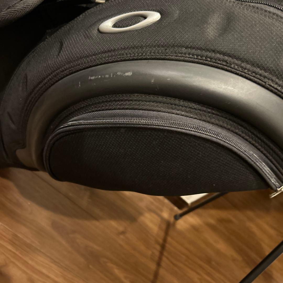 オークリー 黒 スタンド式ゴルフバッグ