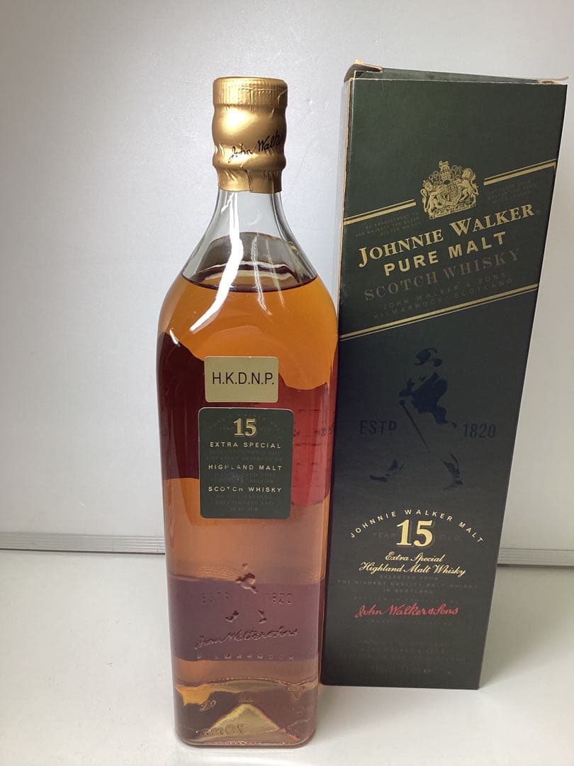ま*き様 【希少】JOHNNIE WALKER グリーンラベル ピュアモルト 1