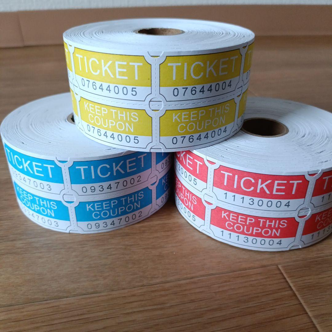 在庫限り9ロールセット　海外ロールチケット　紙モノ　まとめ売りジャンクジャーナル