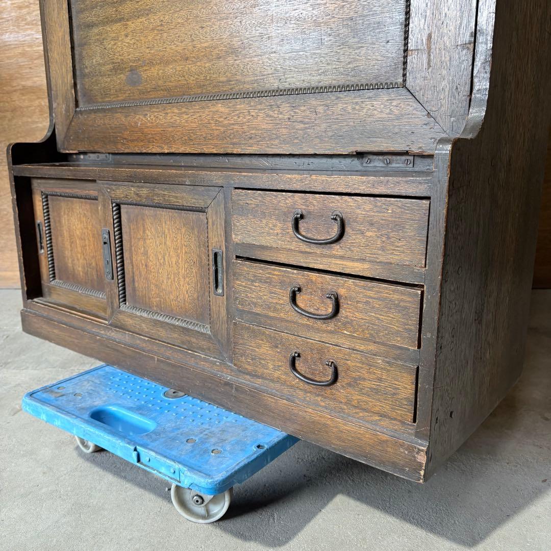 【直接引取OK】【福岡】 和箪笥 昭和レトロ アンティーク 木製 天然木 収納