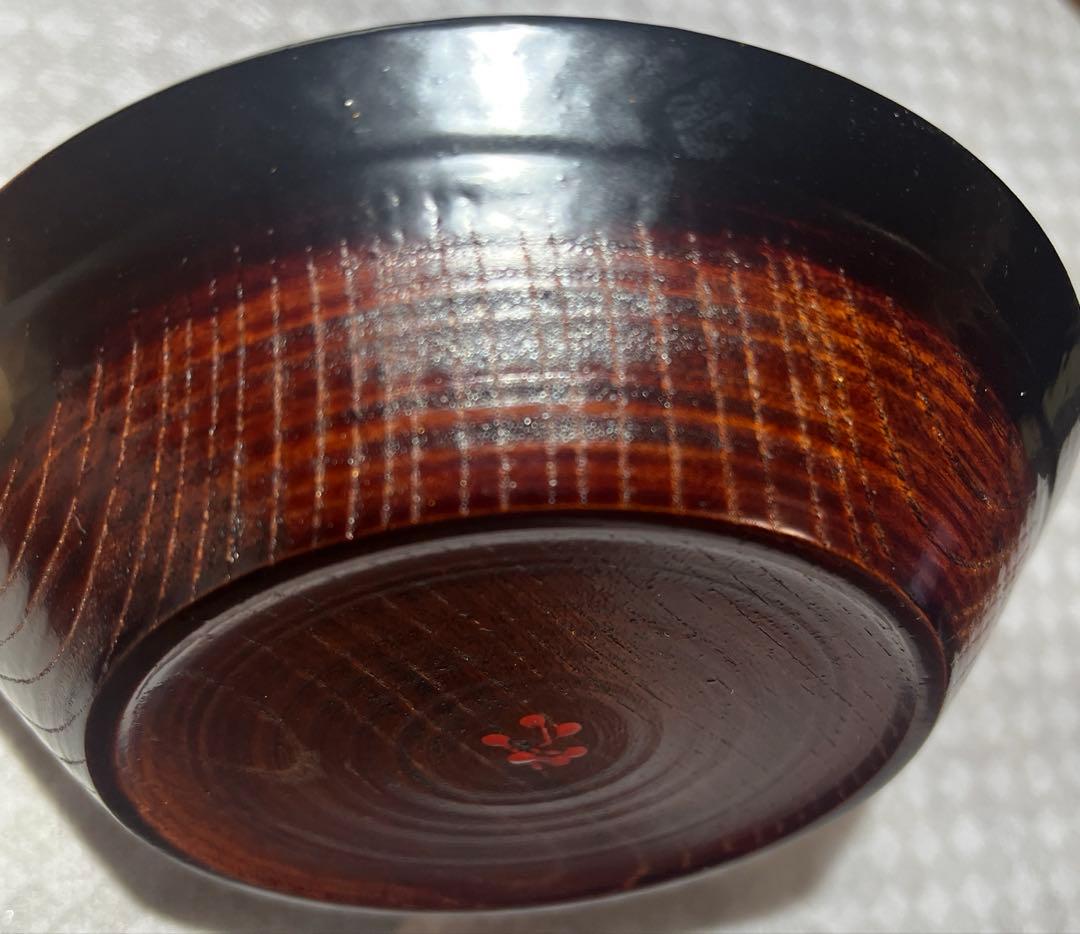 輪島塗　角 偉三郎　小皿「楽」