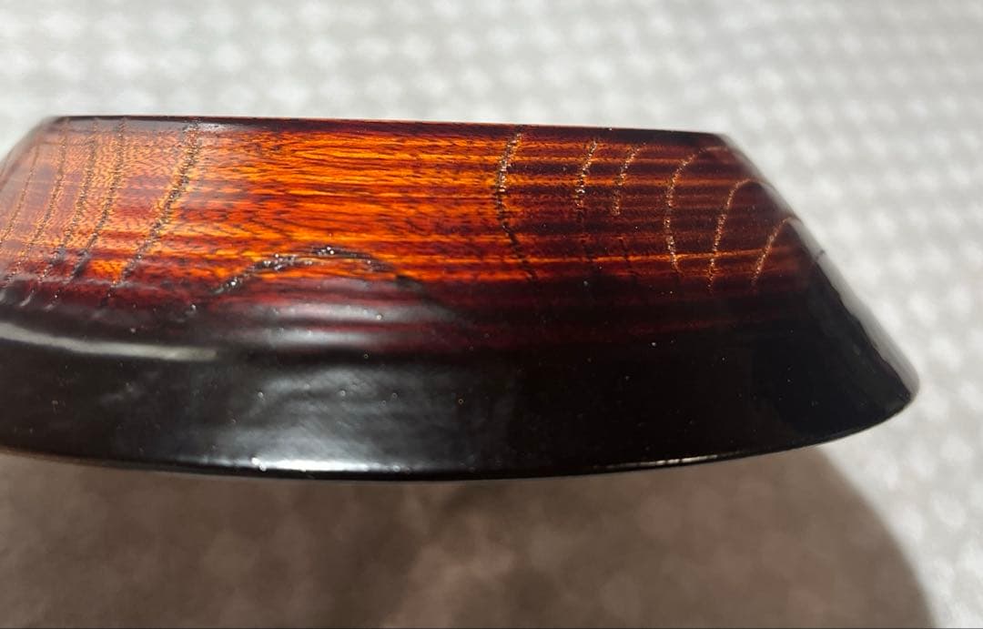 輪島塗　角 偉三郎　小皿「楽」