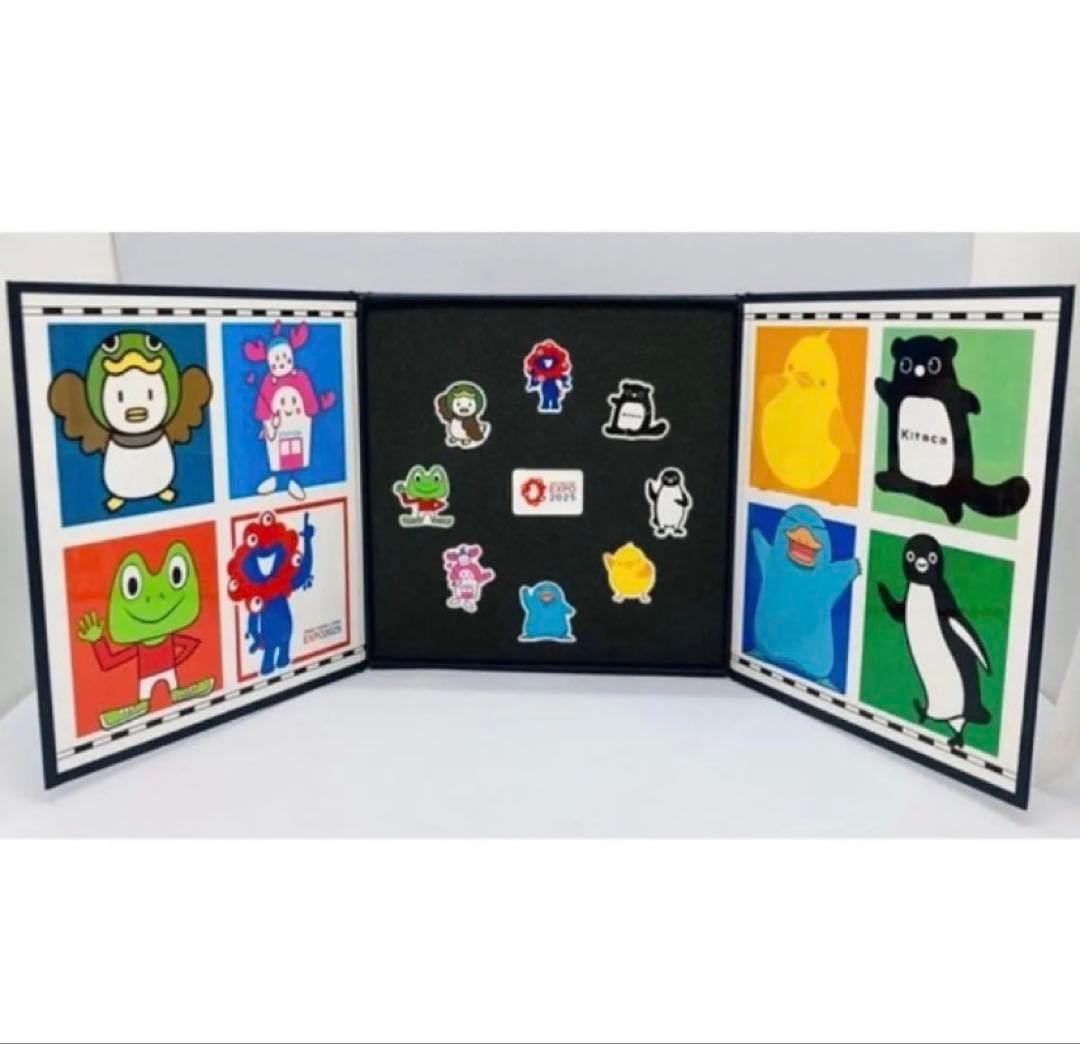 ミャクミャク　イコちゃんJR ピンバッジ 7キャラクター 万博