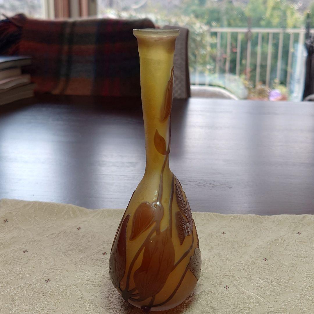 アンティーク　エミール ガレ 花瓶