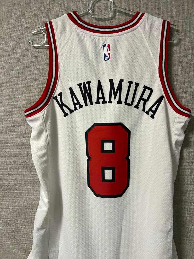【正規品・新品未着用】 NBA 河村勇輝 シカゴブルズ 44 Mサイズ