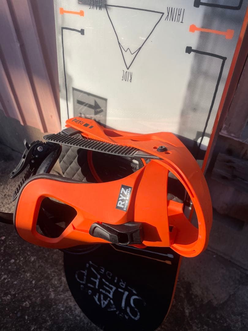 ライズ　マーシャル　スノーボード　155cm ビンディング