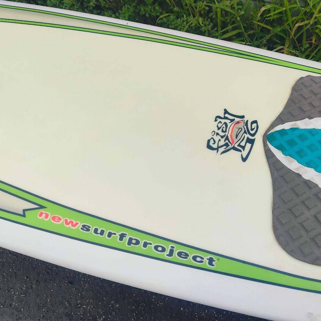 【極美品】NSP ショートボード 5’6” フィッシュテール 付属品完備 送料込