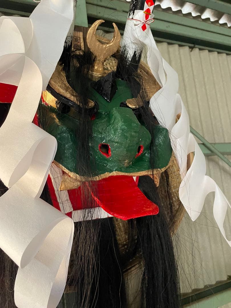 牛鬼　魔除け 新築祝　手作り・新品　伝統品　愛媛県　宇和島　馬の毛