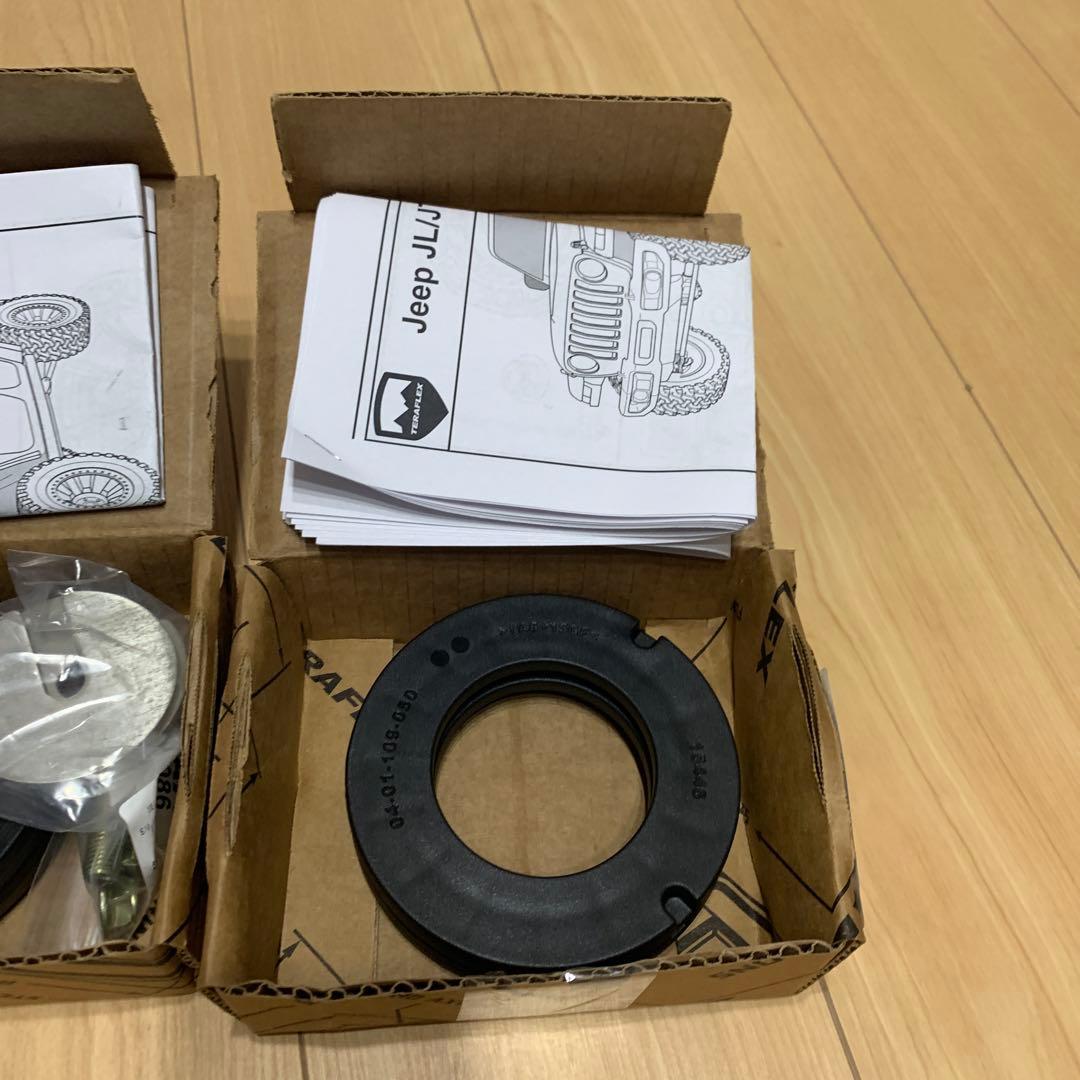 jeep ラングラー JLJT用 0.5インチスペーサー　テラフレックス　前後