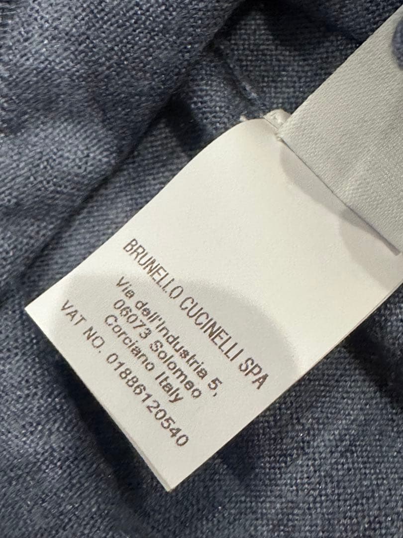 BRUNELLO CUCINELLI カシミア シルク混ハイゲージクルーネック