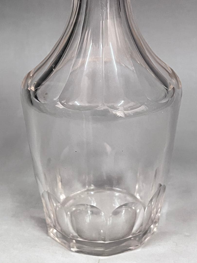 E620 明治ガラス　江戸切子ガラス　デキャンタ　江戸ガラス