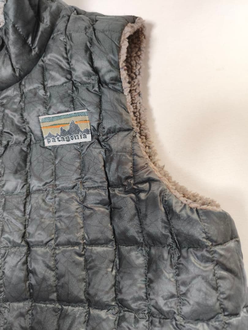 程度　極上　パタゴニア リサイクルコレクション リバーシブルベスト