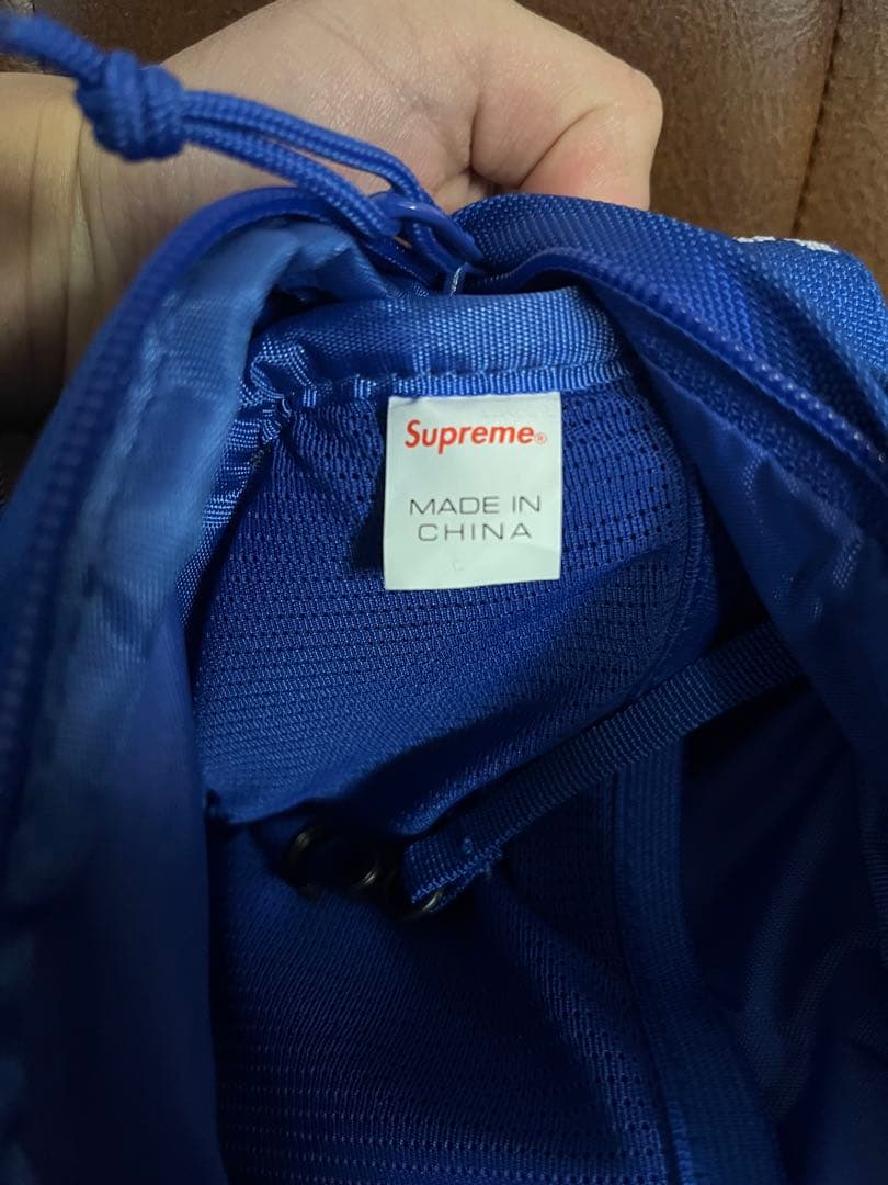 【美品】Supreme 18SS Waist Bag（blue）