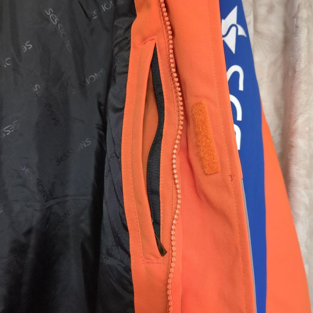 SESSIONS スノーボードウェア オレンジ/グレー