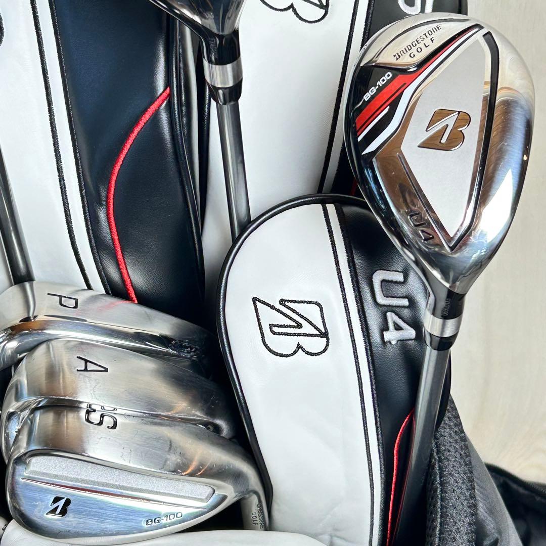 【メンズ右】ブリヂストン BG-100 メンズゴルフセット 11本セット　美品！