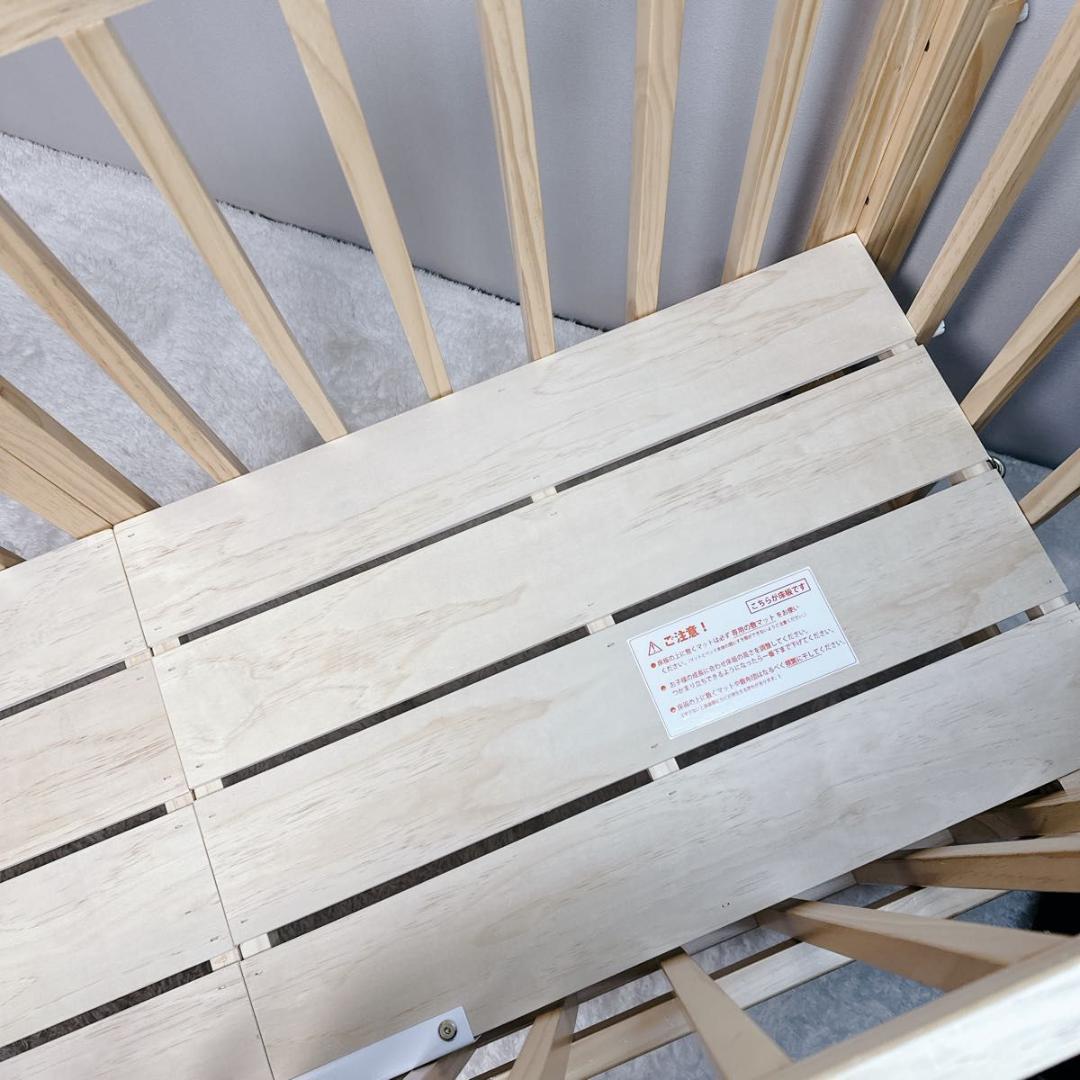 大和屋 yamatoya ベビーベッド そいねーる3 ベビーサークル NA