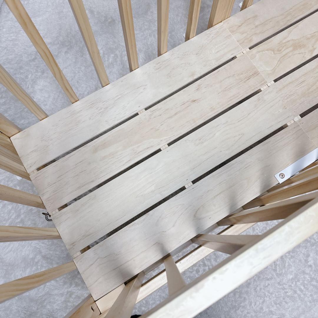 大和屋 yamatoya ベビーベッド そいねーる3 ベビーサークル NA