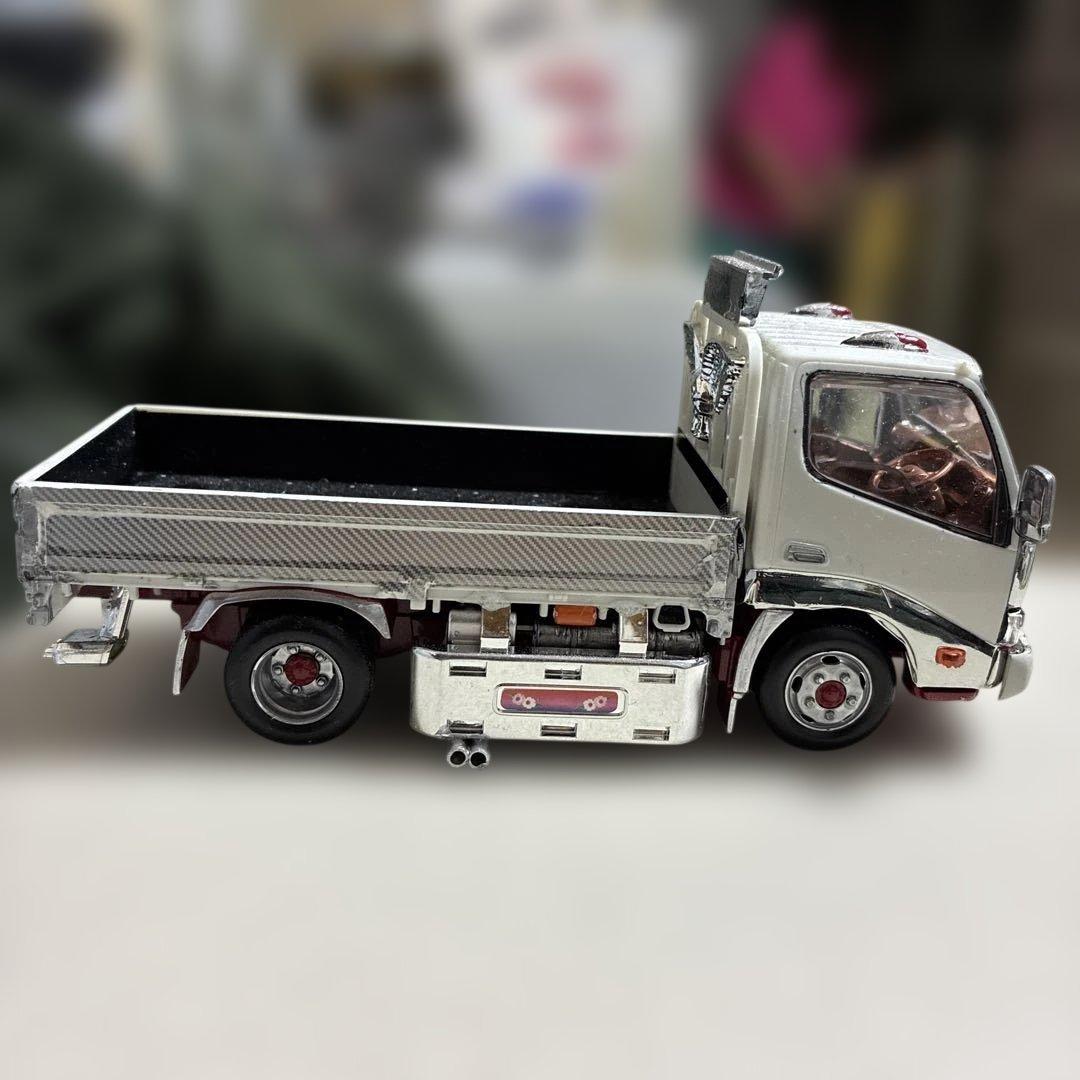 楽プラHINO トラック 1/32完成品2台素人作