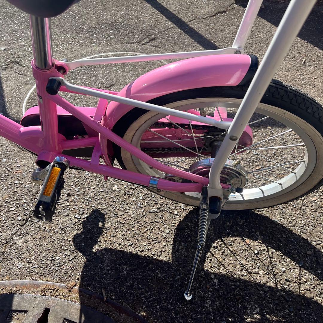 【練馬区引取り/手渡希望】16インチ　子ども用自転車（ピンク）
