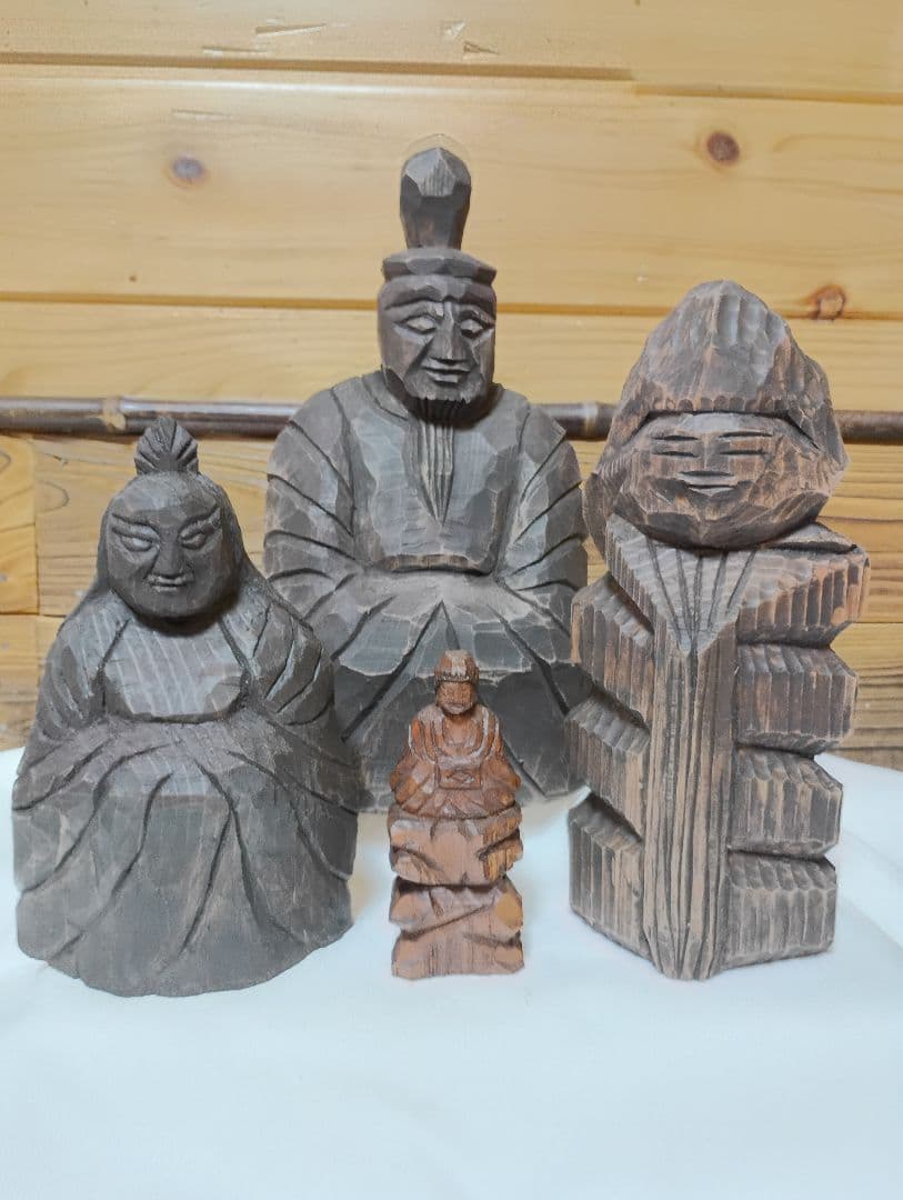 hhkkさん専用注文の品、神像4点セット