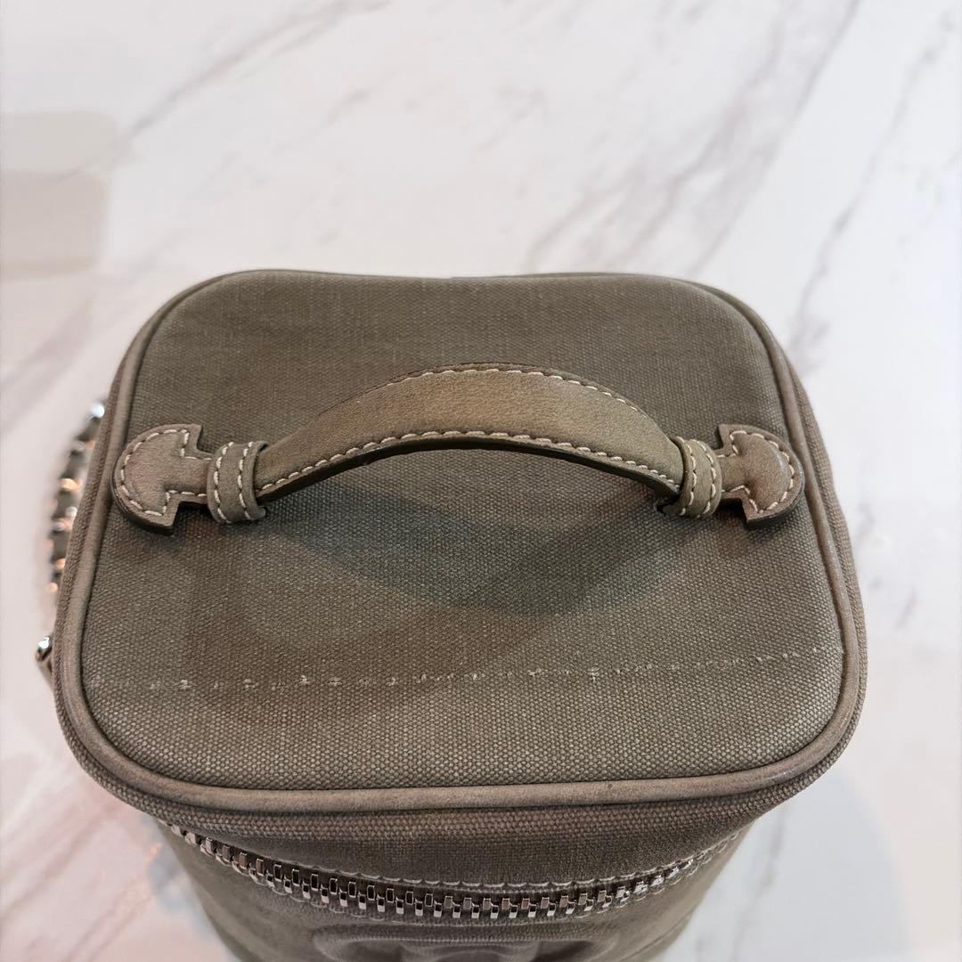 レディメイド キャンバス 2WAYバニティバッグ カーキ