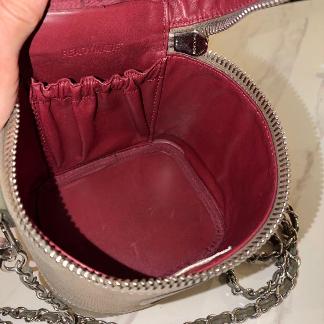 レディメイド キャンバス 2WAYバニティバッグ カーキ