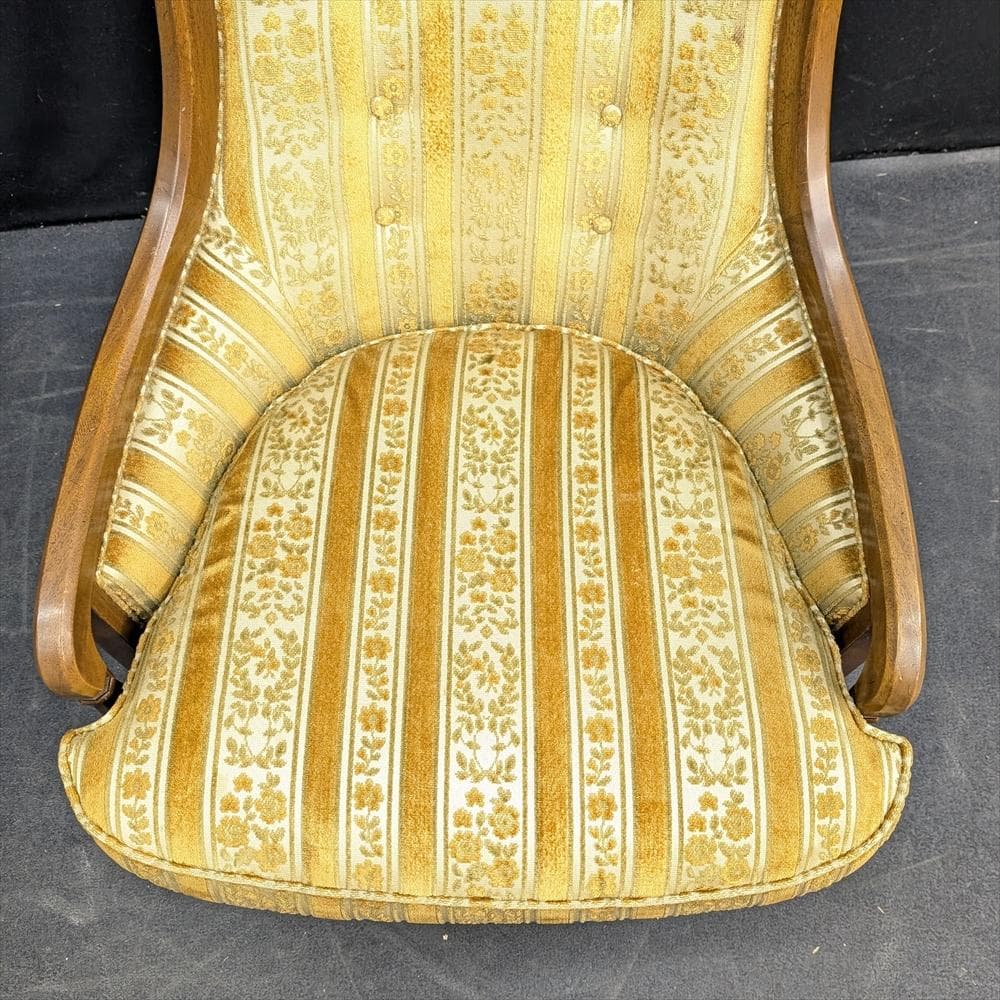 ドレクセルヘリテイジ　アップホルスタリー　1人掛けソファ　1P　シングル　A