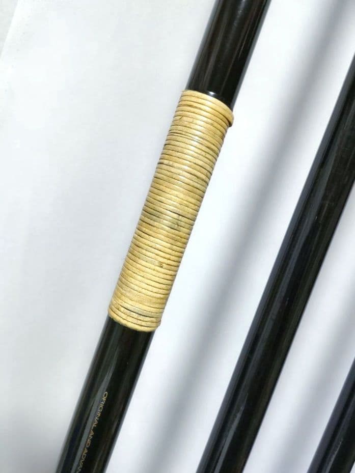 がまかつ廃盤名竿　鮎竿　がま鮎スプラ50　引抜急瀬95/90　箱付き 盛期鮎釣り