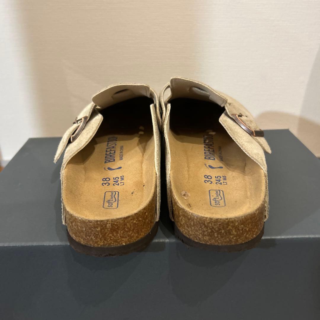 ビルケンシュトック　ソフトスエード　トープ　ナロー　箱無し
