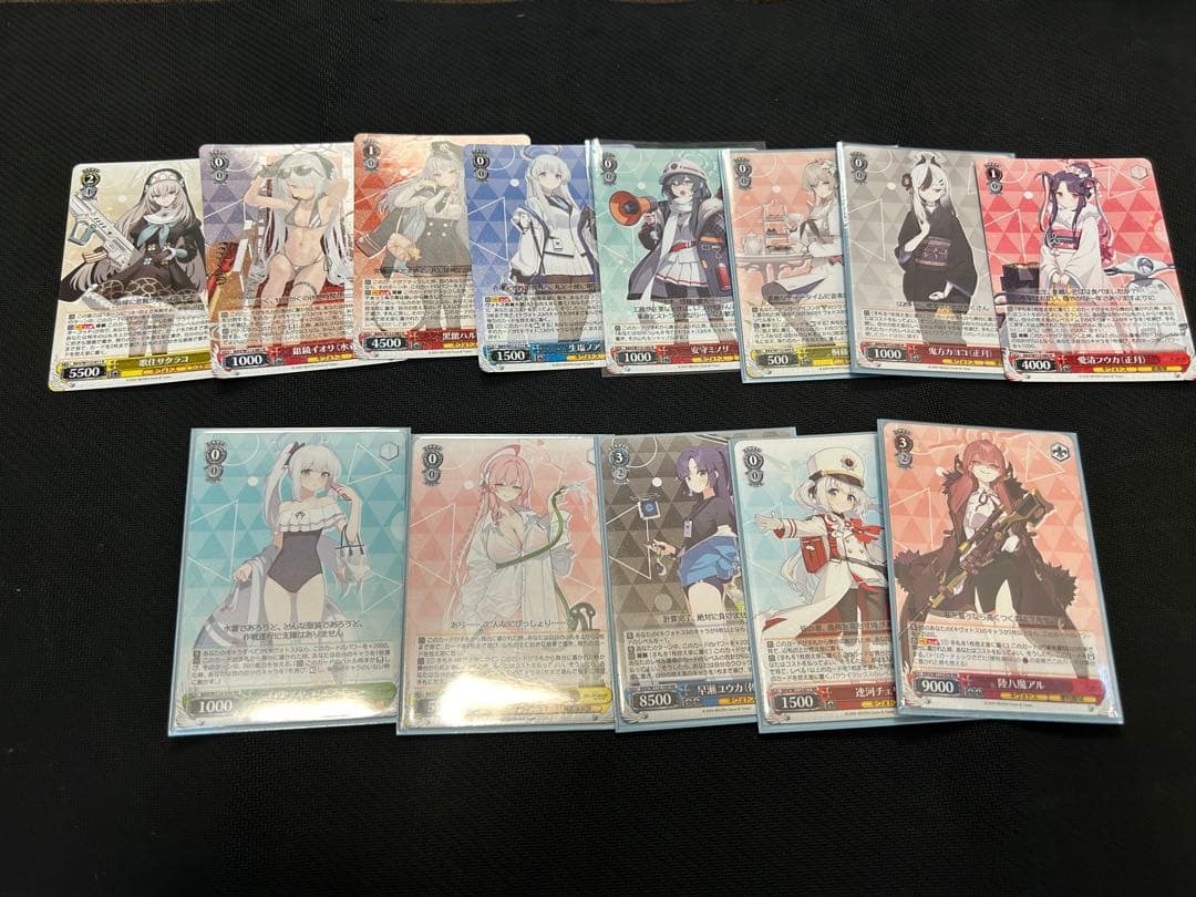 ヴァイスシュヴァルツ　ブルーアーカイブ　ほぼ4コン　SR多数