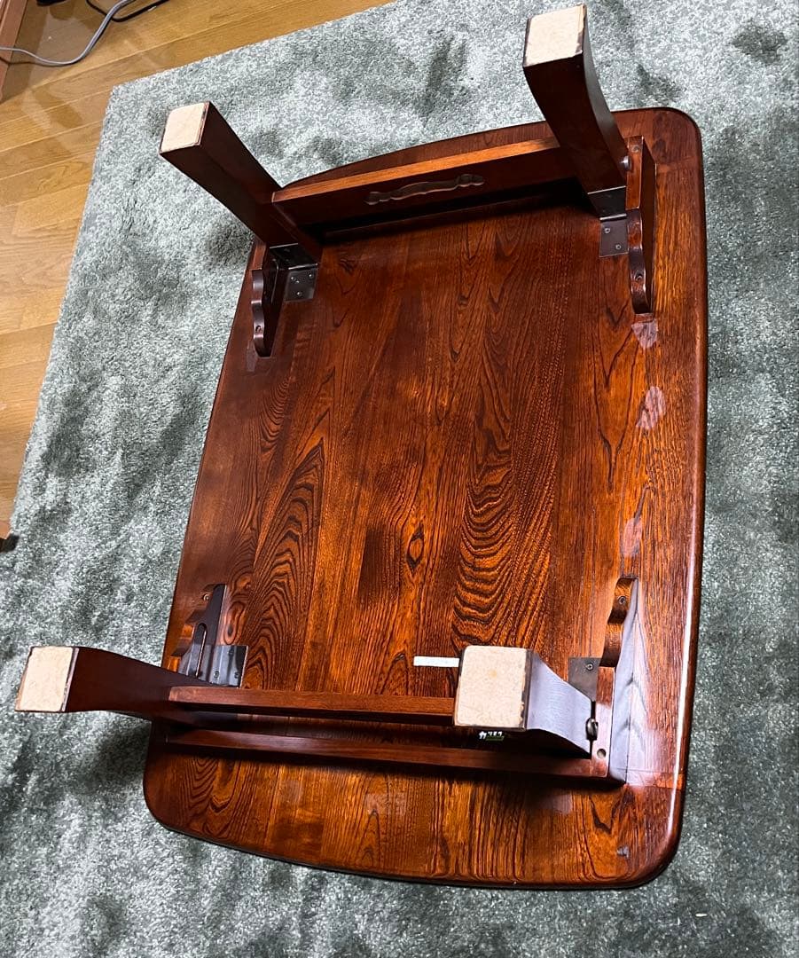 カリモク　折りたたみ式　ローテーブル