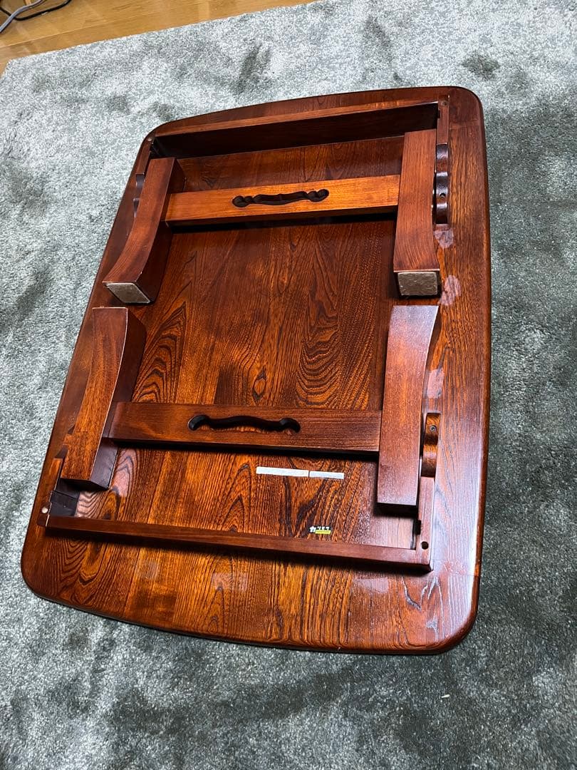 カリモク　折りたたみ式　ローテーブル