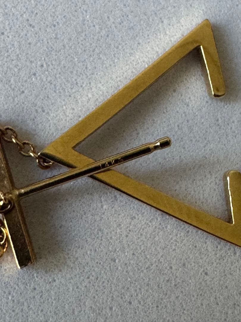 【hirotaka/ヒロタカ】イヤーカフチェーンピアス( 片耳用)