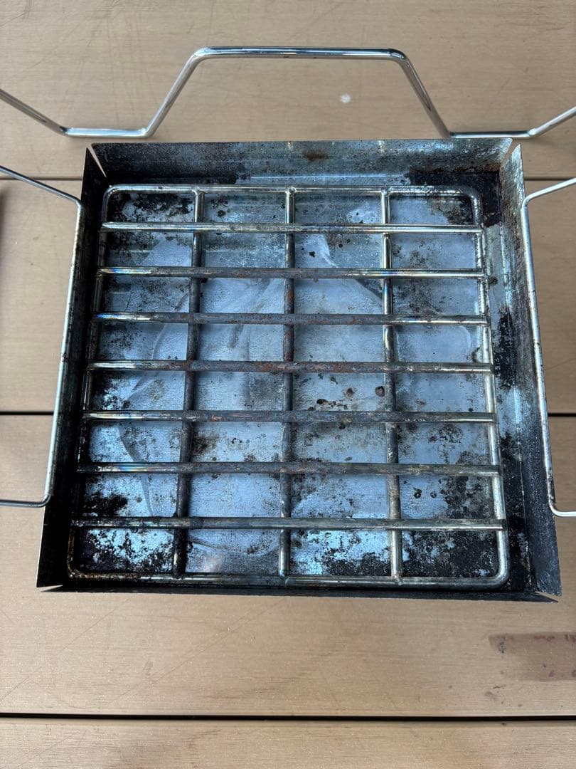 ステンレス バーベキューコンロ 温度計付き