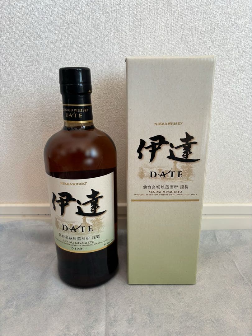 ニッカ 伊達 ウイスキー ２本セット700ml 未開封 宮城峡蒸溜所 限定