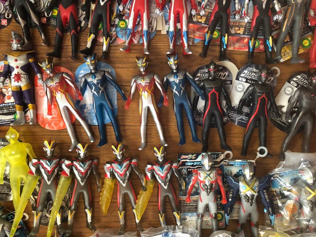 ウルトラマン　ウルトラヒーロー500 丸タグ　限定　ソフビ