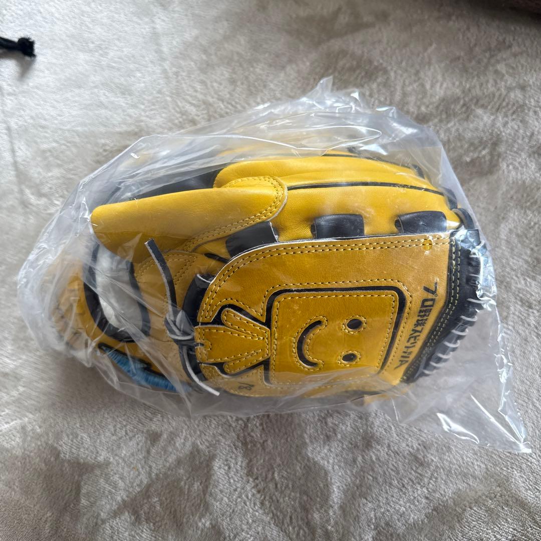 【新品未使用タグ付き】【激レア】調子くんグラブbyプロスピfeatマエケン